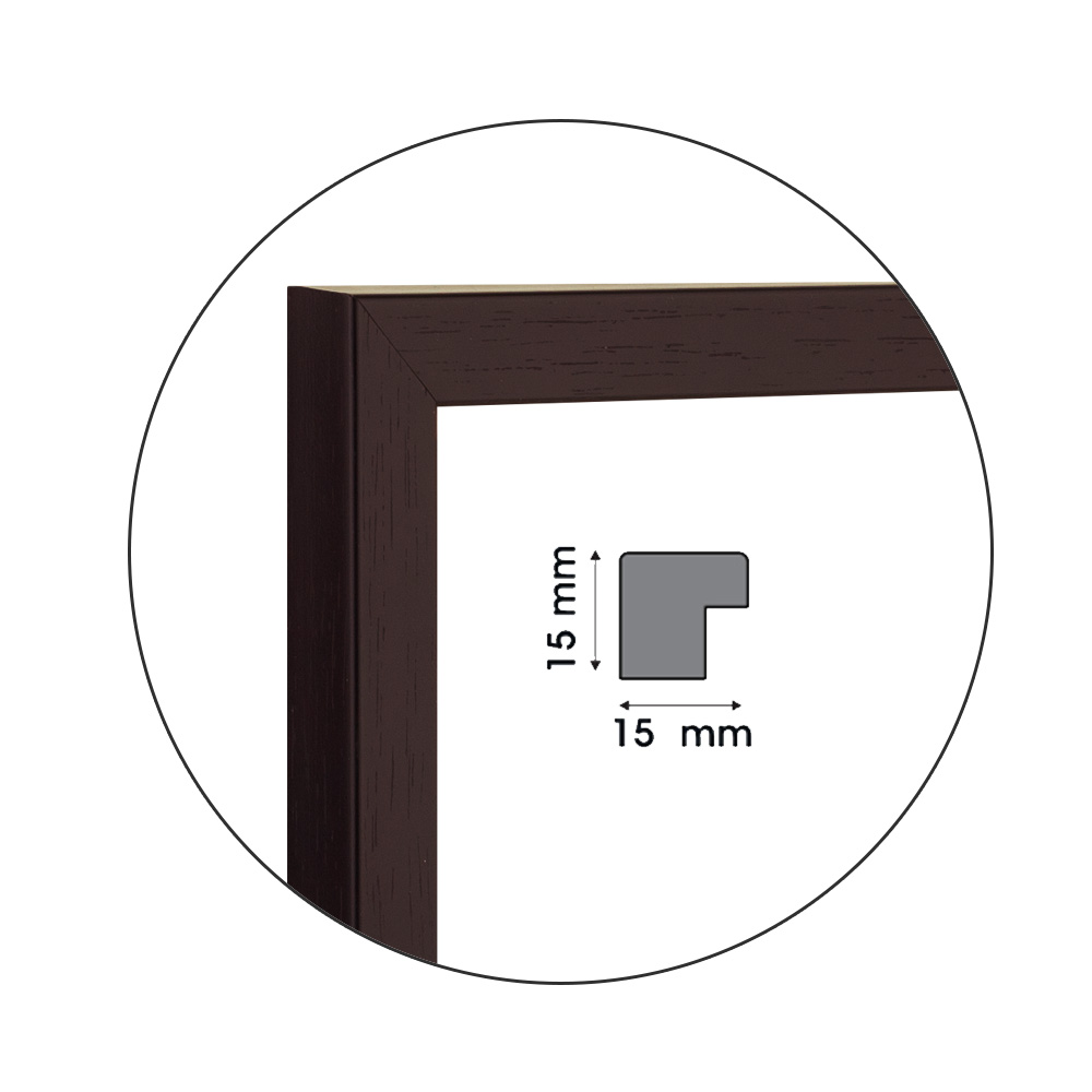 Рамка Marrone ReddishBlack | 1.5см